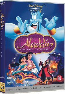 Aladdin  (2 DVD) Walt Disney Classics  Nieuw/Gesealed