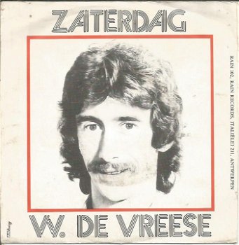 Willy De Vreese – Zaterdag (1981) - 0