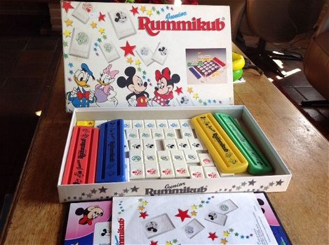 DISNEY RUMMIKUB - vanaf 4 jaar - speel je lievelingsspel met DISNEY figuren - 1