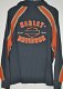 Harley Davidson Sweater / Longsleeve Grijs Blauw XL - 1 - Thumbnail