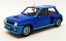 1:18 Ixo 18CMC005 Renault 5 Turbo 1981 metallic-blauw