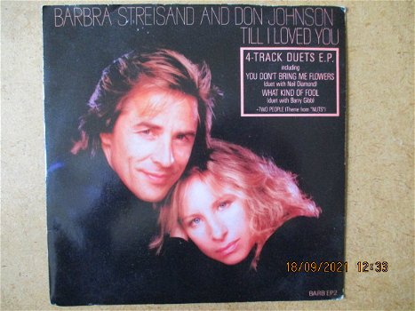 a3139 barbra streisand / don johnson - till i loved you 2 - 0