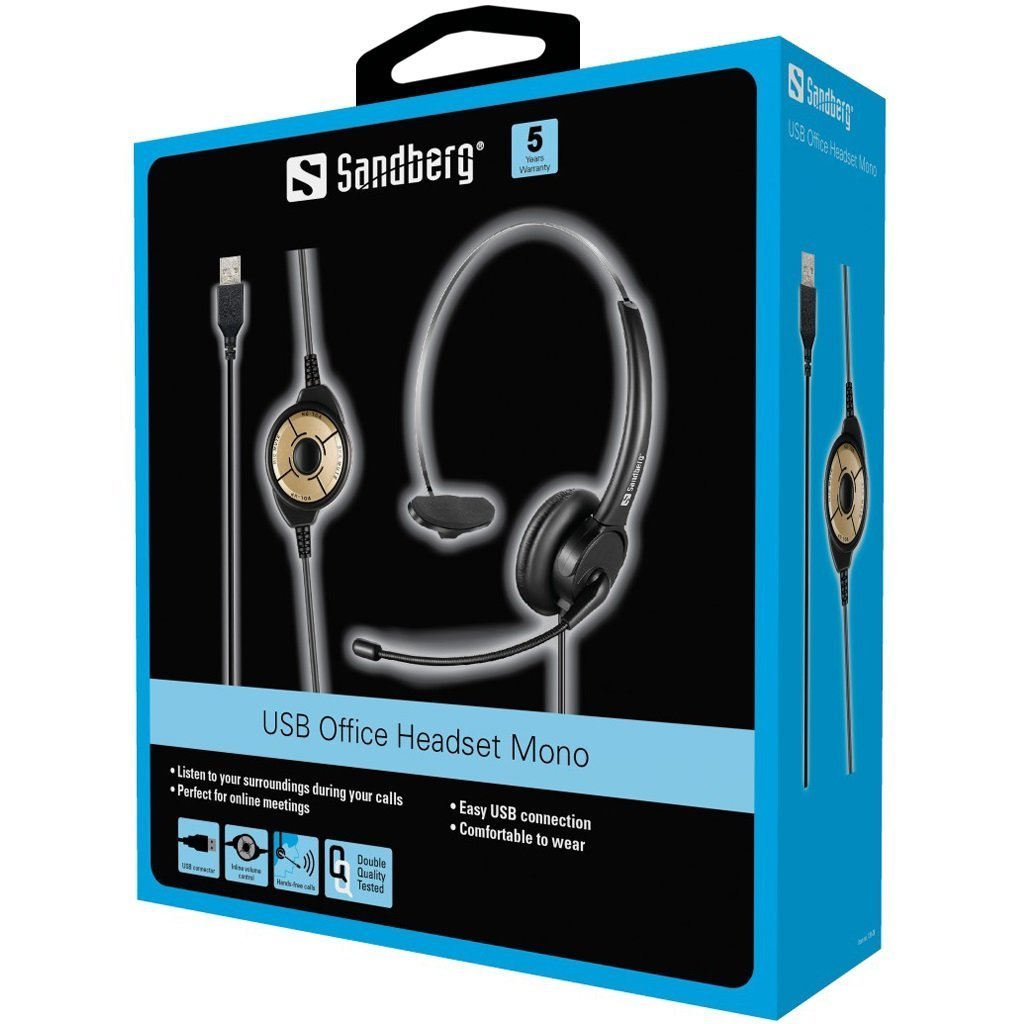 USB Office Headset Mono - Afbeelding 6