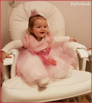 NIEUW roze bruidsmeisjes jurk verjaardags jurkje Rowena - 2