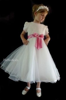 NIEUW roze bruidsmeisjes jurk verjaardags jurkje Rowena - 4