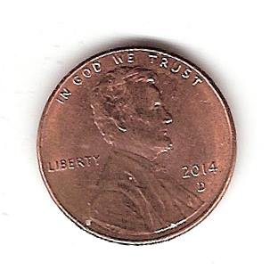 1 cent 2014 d - nr. 1