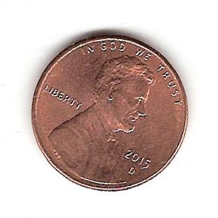 1 cent 2015 d - nr. 1
