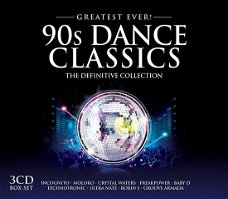 Greatest Ever 90s Dance Classics  (3 CD) Nieuw/Gesealed