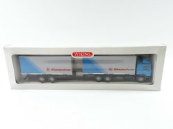 1:87 Wiking 59901 MAN truck en trailer met wisselbakken 'Kässbohrer'
