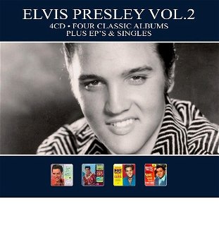 Elvis Presley - Four Classic Albums Plus EP's & Singles Vol.2 (4 CD) Nieuw/Gesealed - 0