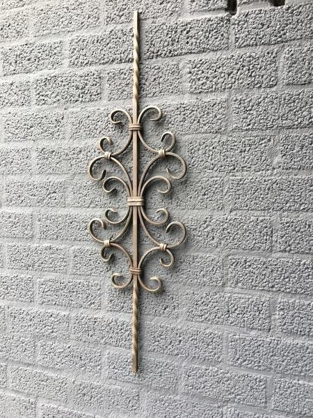 Smeedijzeren grille element-wandornament - Afbeelding 2