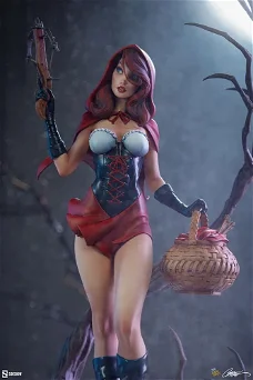 Sideshow Fairytale Fantasies Red Riding Hood statue