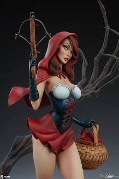 Sideshow Fairytale Fantasies Red Riding Hood statue - 5