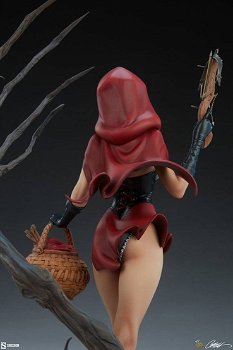 Sideshow Fairytale Fantasies Red Riding Hood statue - 6