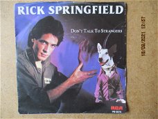 a3356 rick springfield - dont talk to strangers