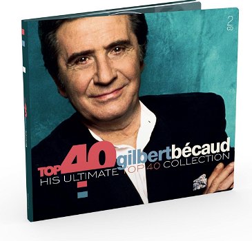 Gilbert Bécaud – Top 40 Gilbert Bécaud (2 CD) His Ultimate Top 40 Collection Nieuw/Gesealed - 0
