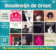 Boudewijn De Groot – The Golden Years Of Dutch Pop Music (2 CD) A&B Kanten 1964-1984 Nieuw/Gesealed