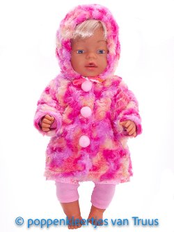 Baby Born 43 cm Jasje roze/multi