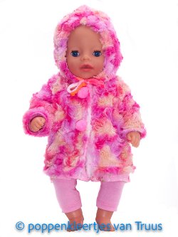 Baby Born Soft 36 cm Jasje roze/multi