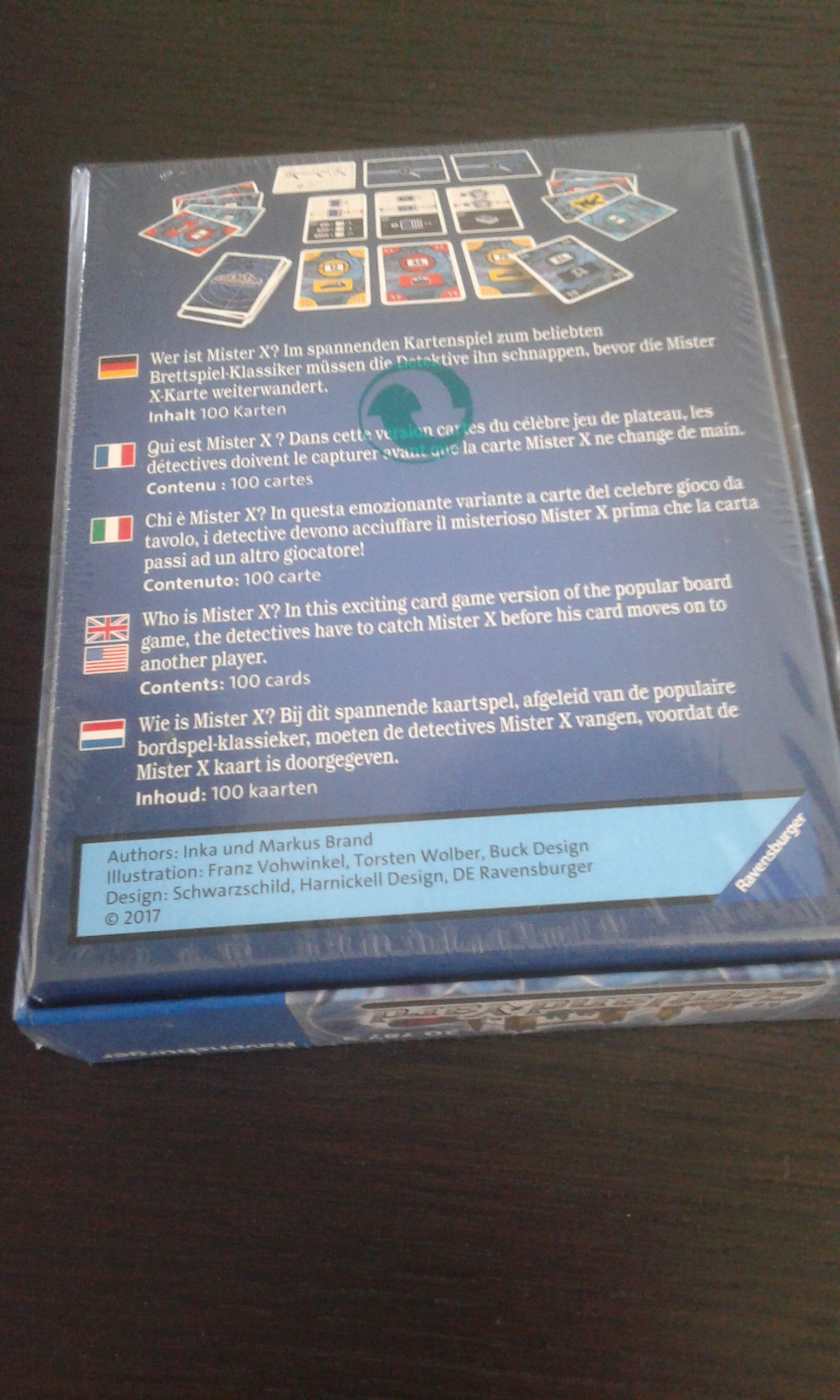 Scotland Yard Kaartspel (nieuw in seal) - Afbeelding 2