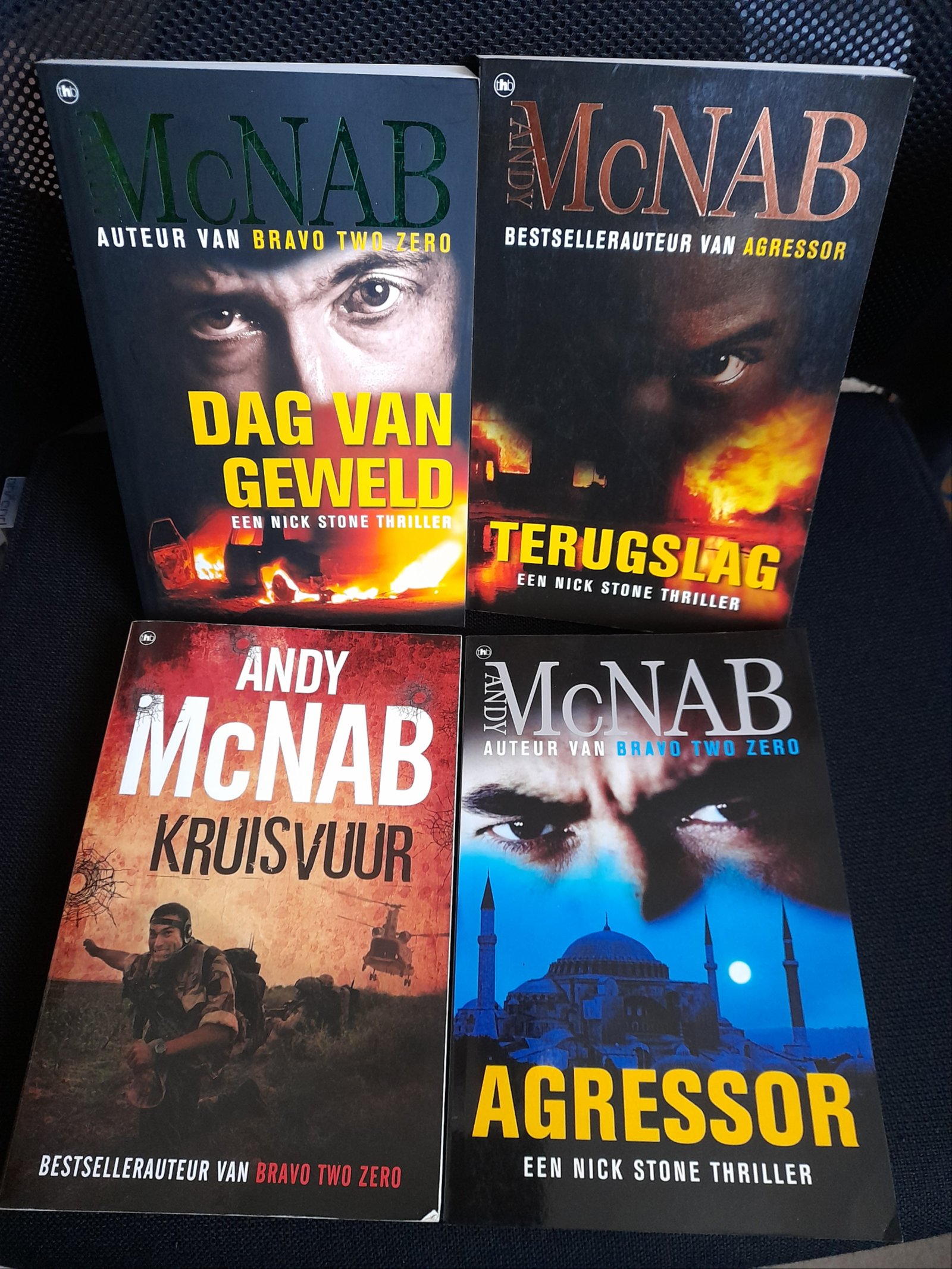 McNab, Andy : 4 boeken (NIEUW) - nr. 1