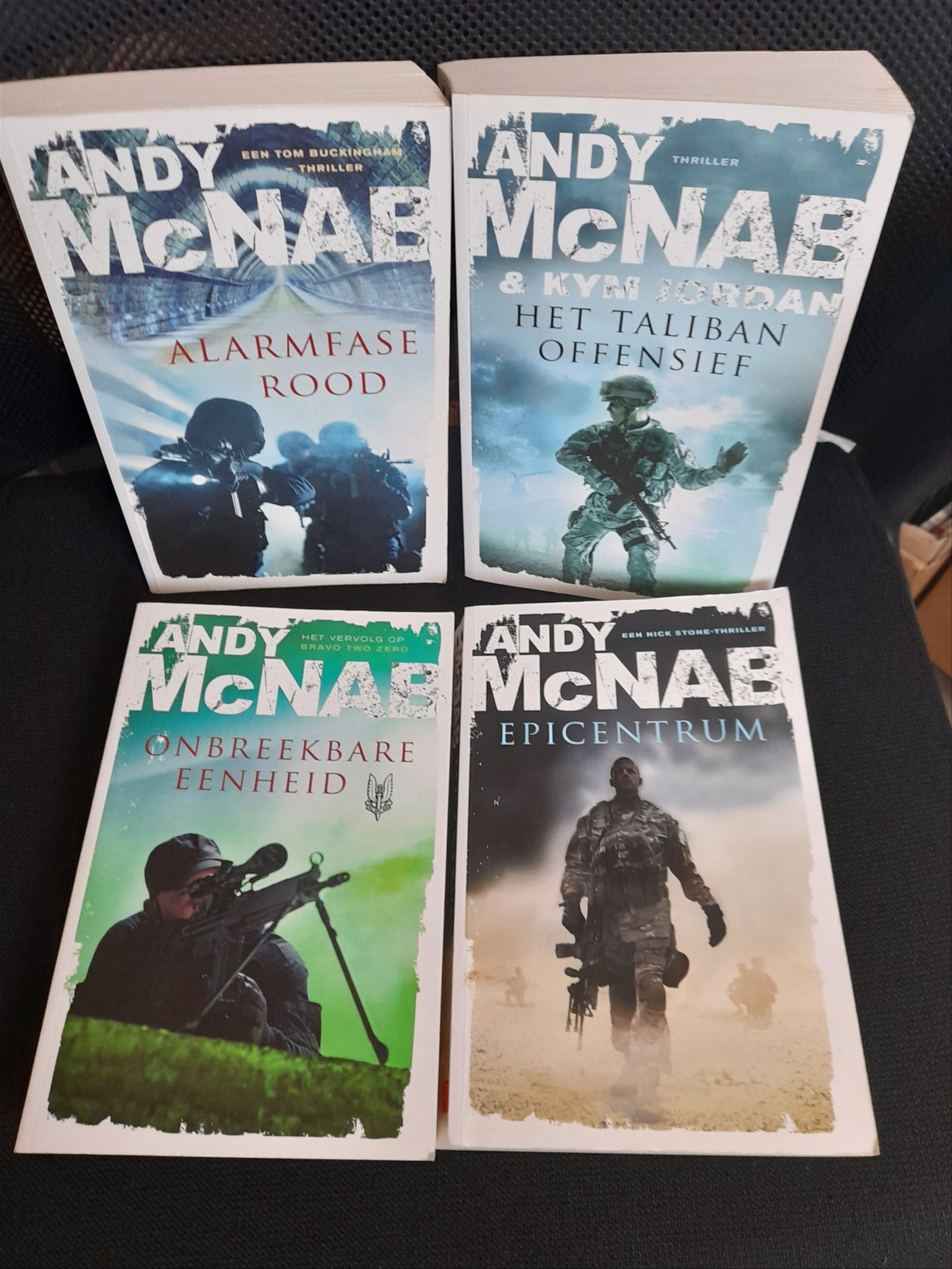 McNab, Andy : 4 paperbacks - nr. 1