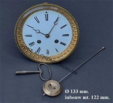 = Pendule uurwerk = oud =45613