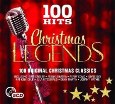 100 Hits - Christmas Legends  (5 CD) Nieuw/Gesealed