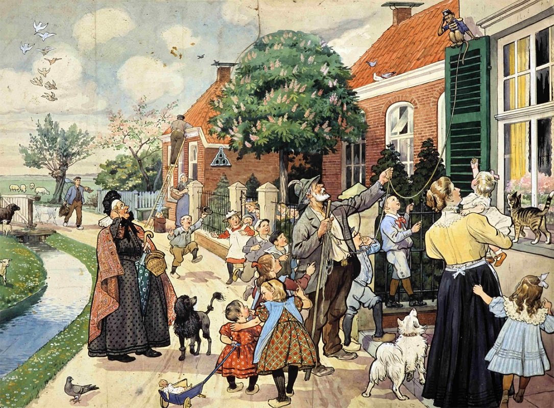 CORNELIS JETSES - Schilder-Illustrator - Afbeelding 2