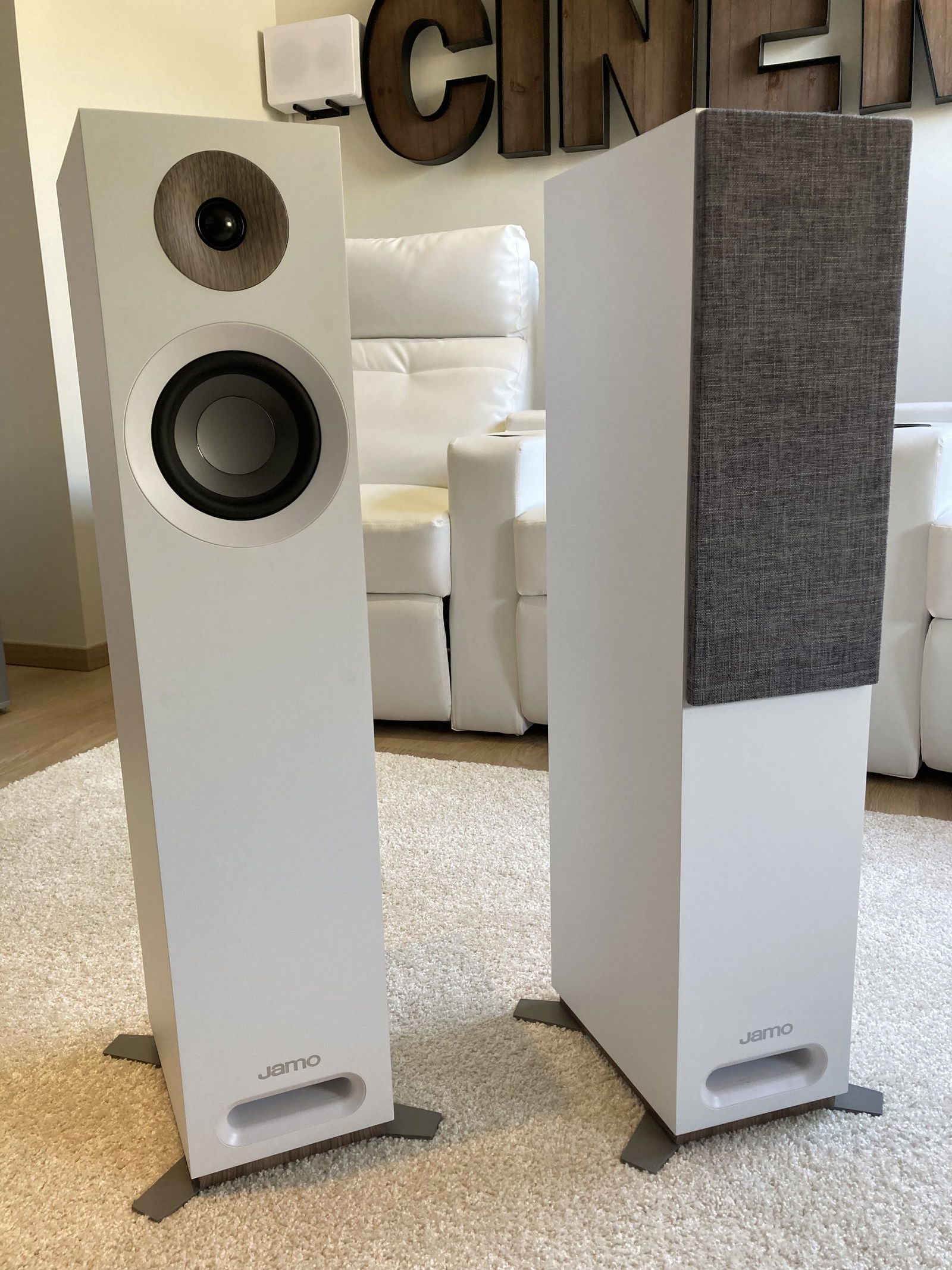 Jamo vloerluidsprekers S 805 wit - nr. 1