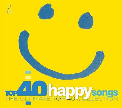 Happy Songs - Top 40 The Ultimate Top 40 Collection (2 CD) Nieuw/Gesealed - 0