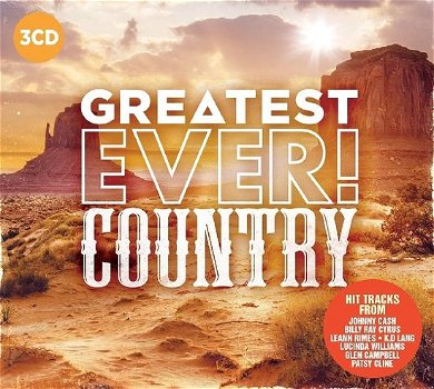 Greatest Ever! Country (3 CD) Nieuw/Gesealed - 0