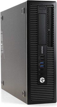 HP Elitedesk 800 G1 SFF i5-4570 3.2GHz, 8GB DDR3, 256GB SSD + 500GB HDD, Win 10 Pro - 0