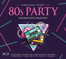 Greatest Ever! 80s Party (3 CD) The Definitive Collection Nieuw/Gesealed