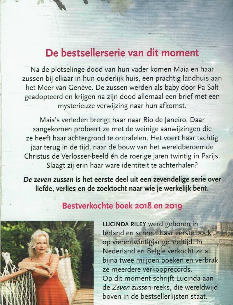 Lucinda Riley = De zeven zussen - Afbeelding 2