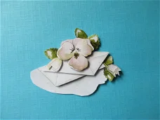 909 Marieke / bloemen / envelop