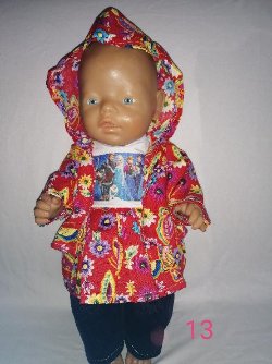 Baby born kleding 13 - 14- 15- 16