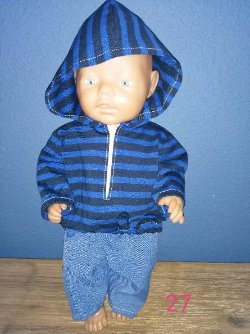 Baby born kleding 25-26