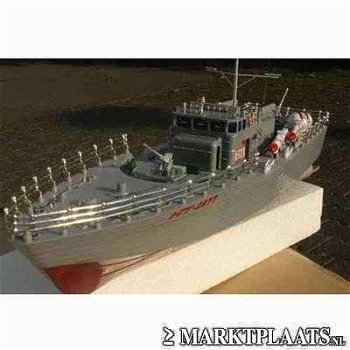 RC boot Torpedoschnellboot 51 cm nieuw!!! - 0