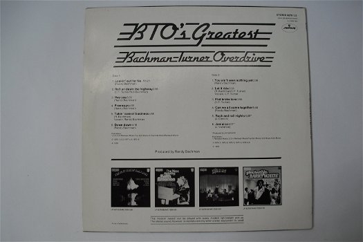 Bachman Turner Overdrive - BTO's Greatest - 1