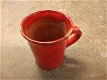 Rode koffiepot met 6 mokken - 5 - Thumbnail