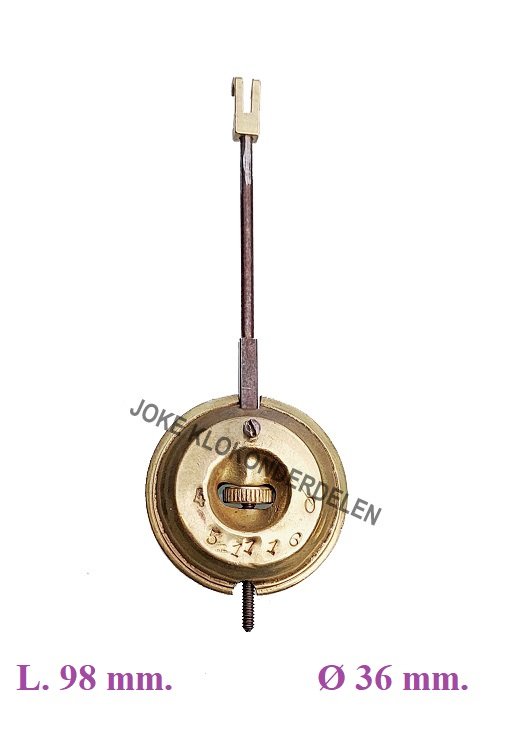 = Slinger = Franse pendule =45638 - nr. 1