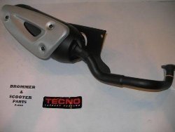 Uitlaat Tecno Straight Peugeot Ludix Vivacity 08 Spf 3 25 km