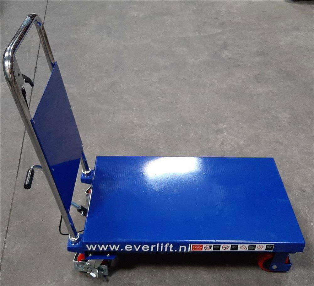 Verrijdbare heftafel 350 kg 905 x 500 mm 360-1300 mm hoog - Afbeelding 3