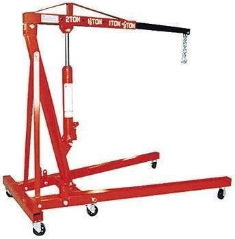 werkplaatskraan / motortakel 2 ton inklapbaar nieuw - nr. 1