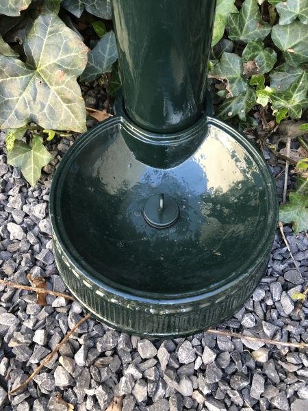 1 staande fontein met afvoerbak en messing kraan-fonte - Afbeelding 2