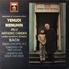 LP - Bach - Yehudi Menuhin, Jin Li, Anthony Camden
