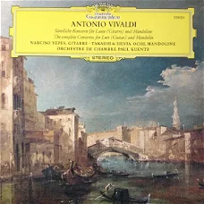 LP - Antonia Vivaldi - Concertos for Guitar and Mandolin - klassieke gitaar