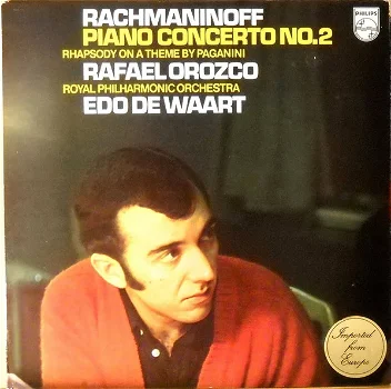 LP - Rachmaninoff - piano concerto Rafael Orozco - 0