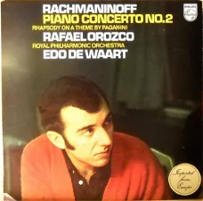 LP - Rachmaninoff - piano concerto Rafael Orozco